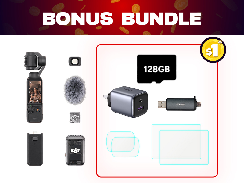 Osmo Pocket 3 Creator Combo + $1 Bonus Bundle